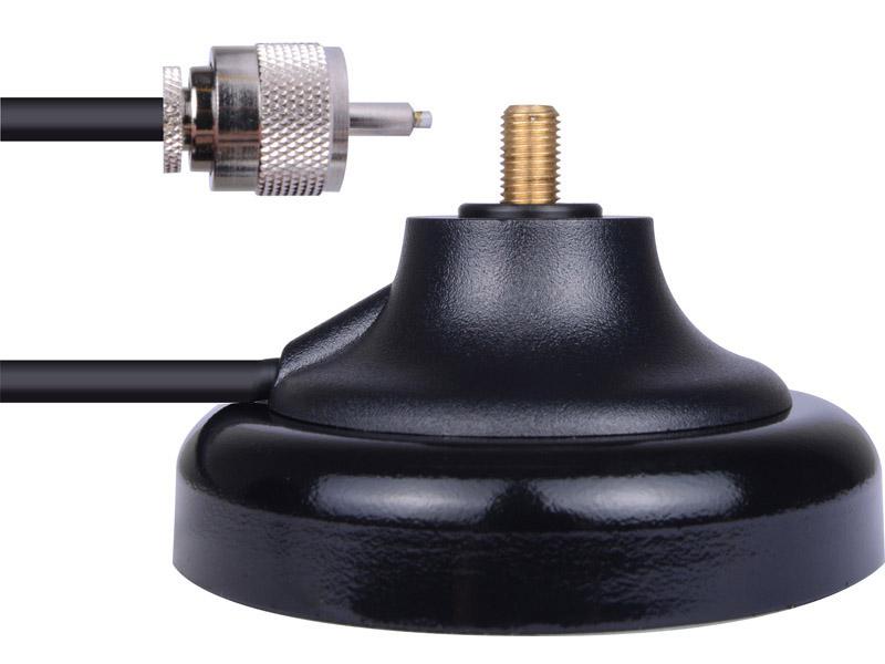 GME Magnetic Antenna Base w/ Lead & Plug AB406
