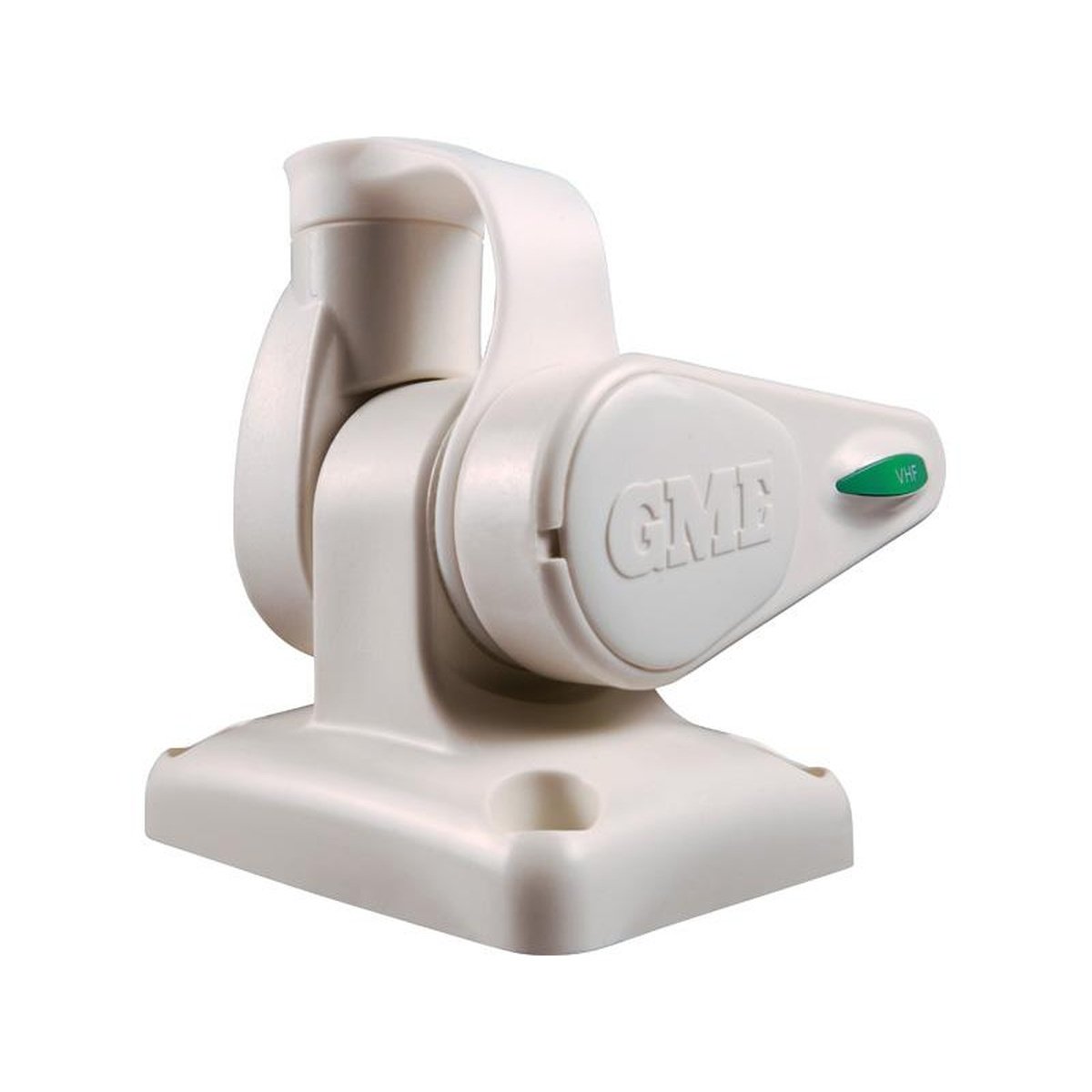 GME Single Swivel Antenna Base White
