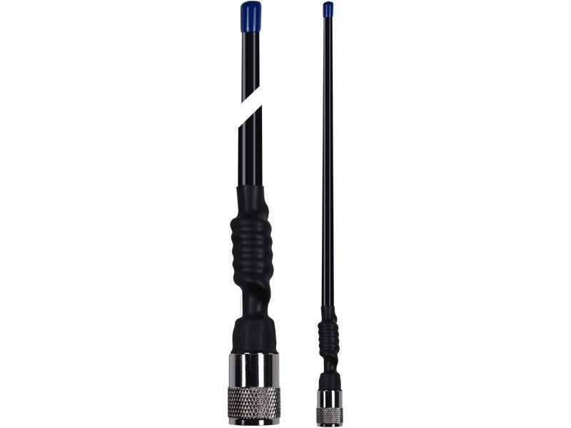 GME UHF CB Flexible Antenna 2.1dB 380mm Black AE4013
