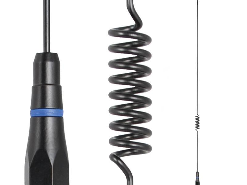GME UHF CB Whip Antenna 6.6dB 600mm Black Stainless Steel AE4017
