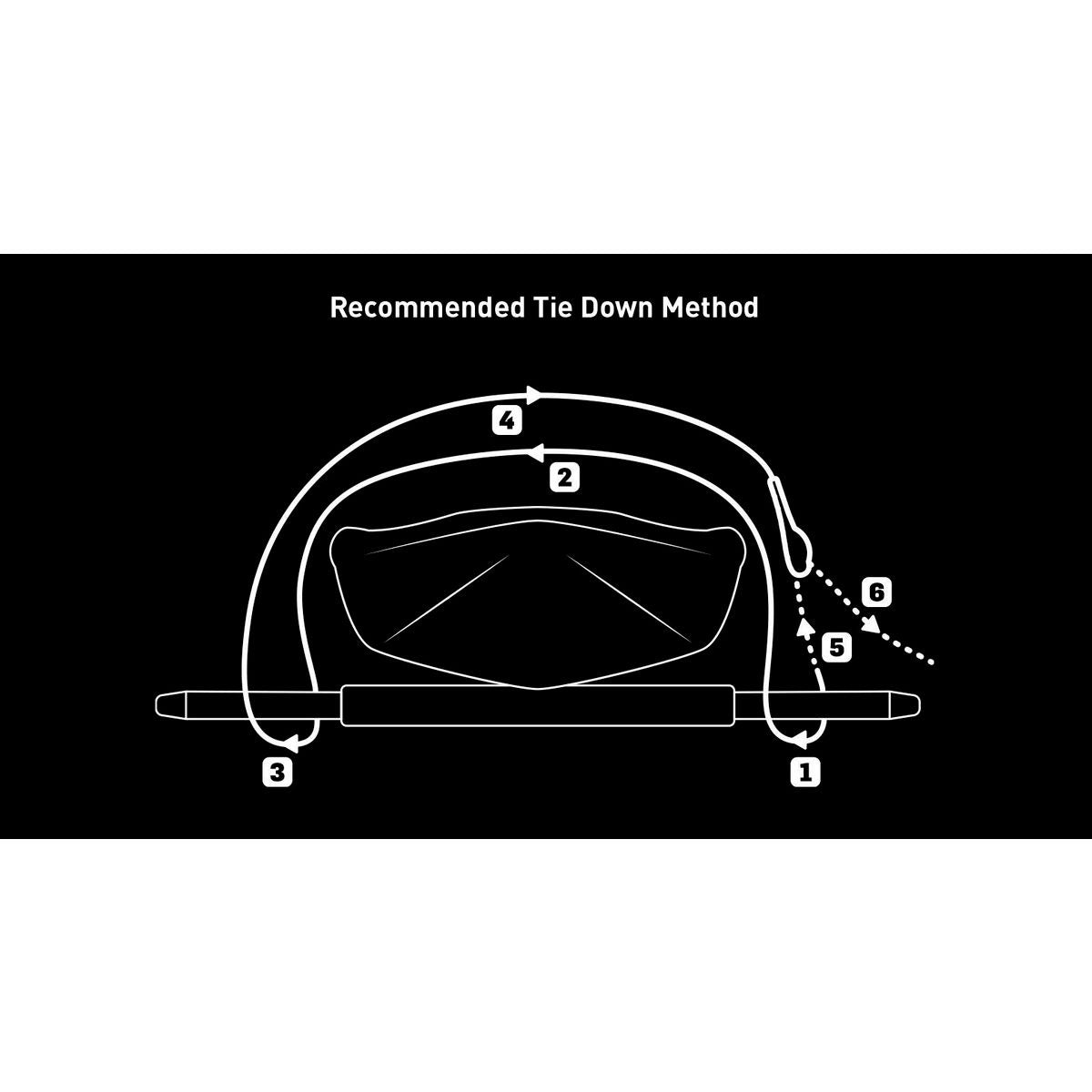 Rhino Rack Roof Rack Tiedown 5.5M Blue With Buckle Protector RTD55P