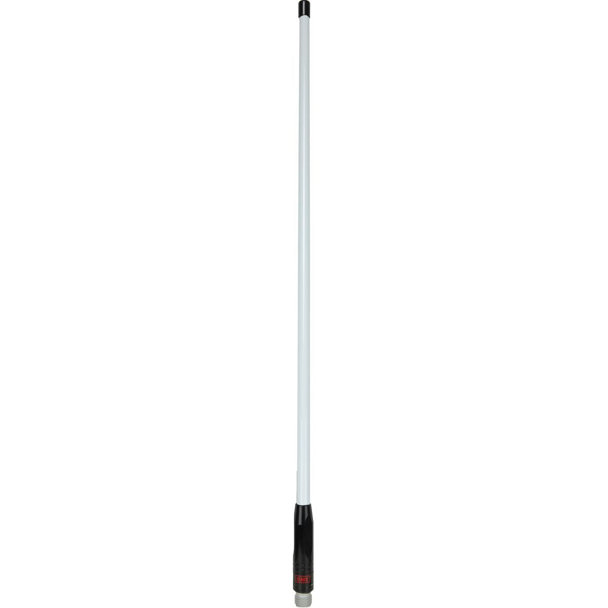 GME Antenna 1050mm Whip White / Black 6.6dBi Gain AW4705WB