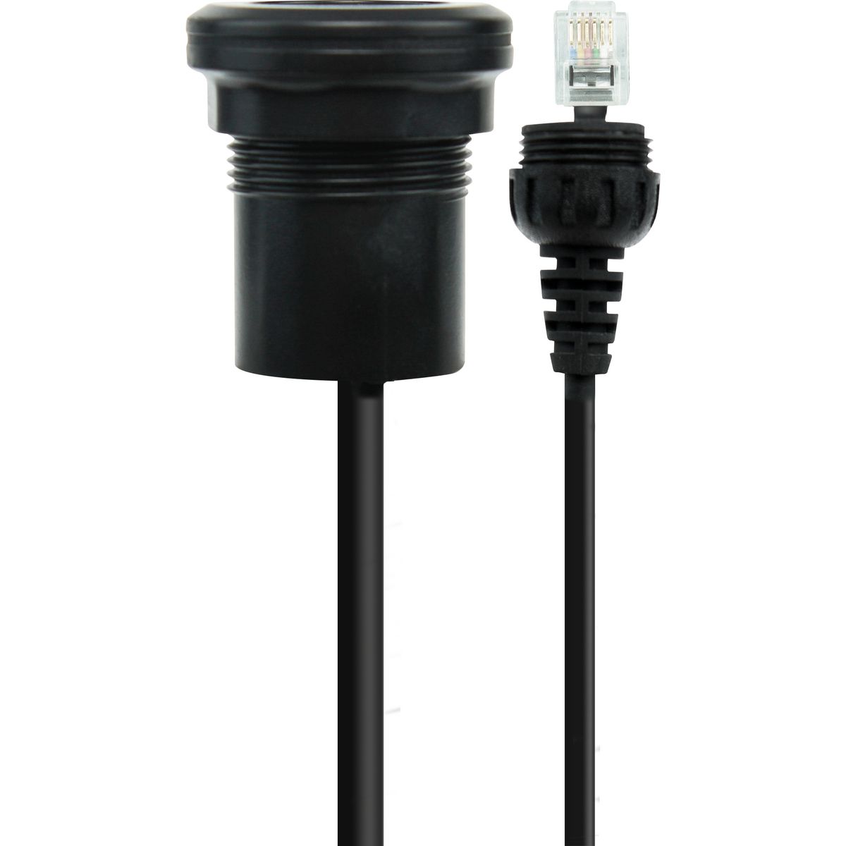 GME 2 Meter IP67 Microphone Extension Lead with Panel Mount LE119