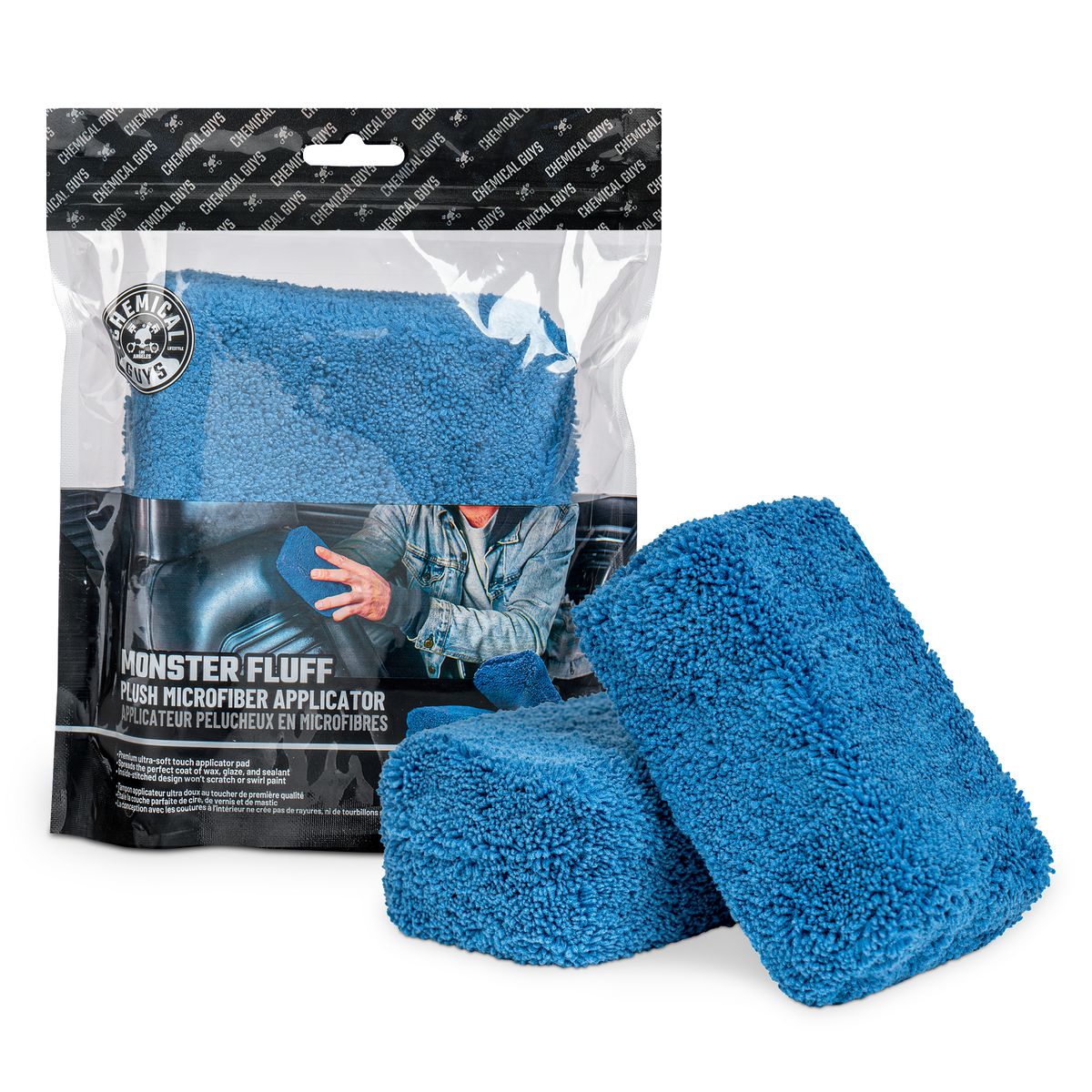 Chemical Guys Monster Fluff Applicator Pad 2pk MIC28602