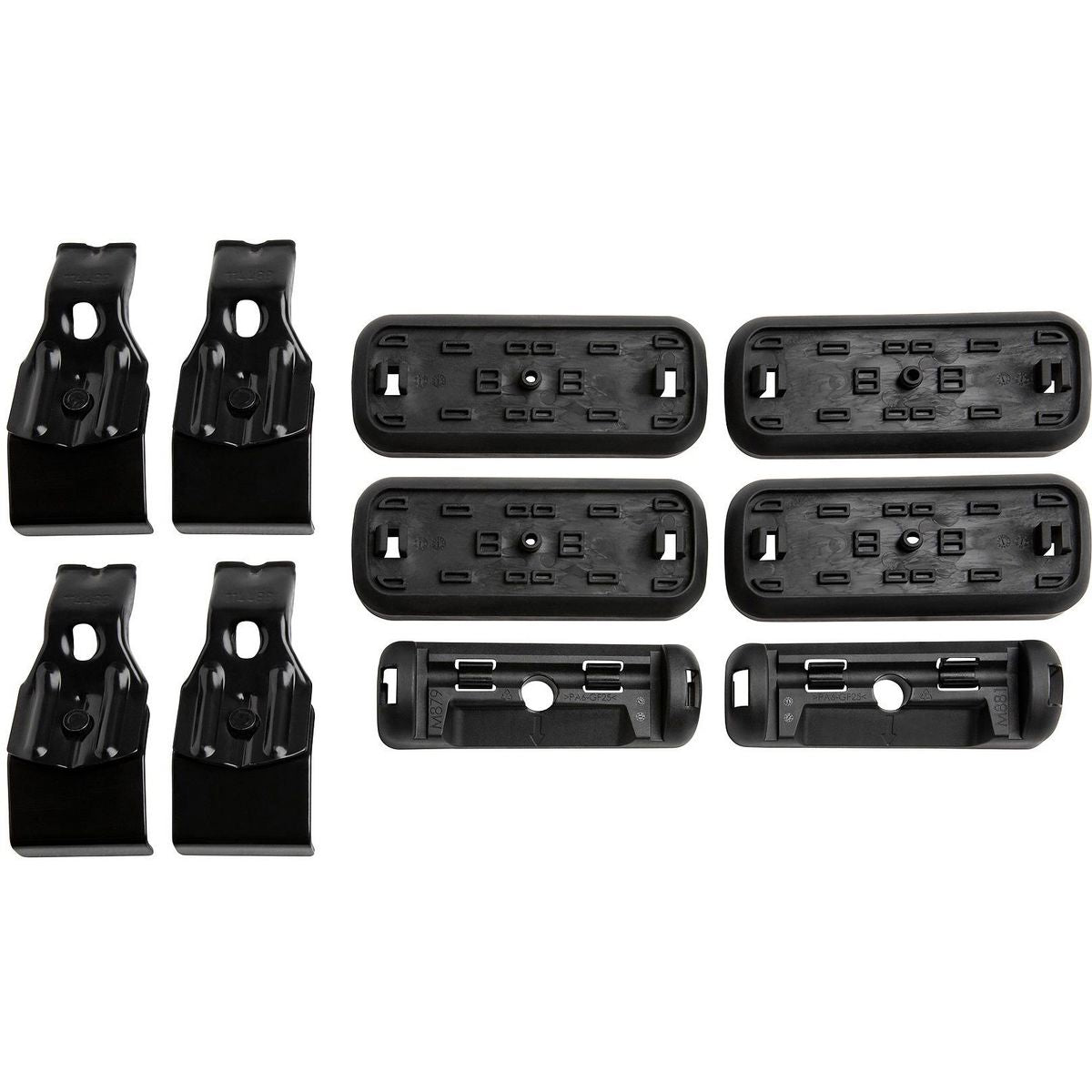 Rhino Rack Roof Rack Pad & Clamp Kit For 2500 Multi Fit DK512