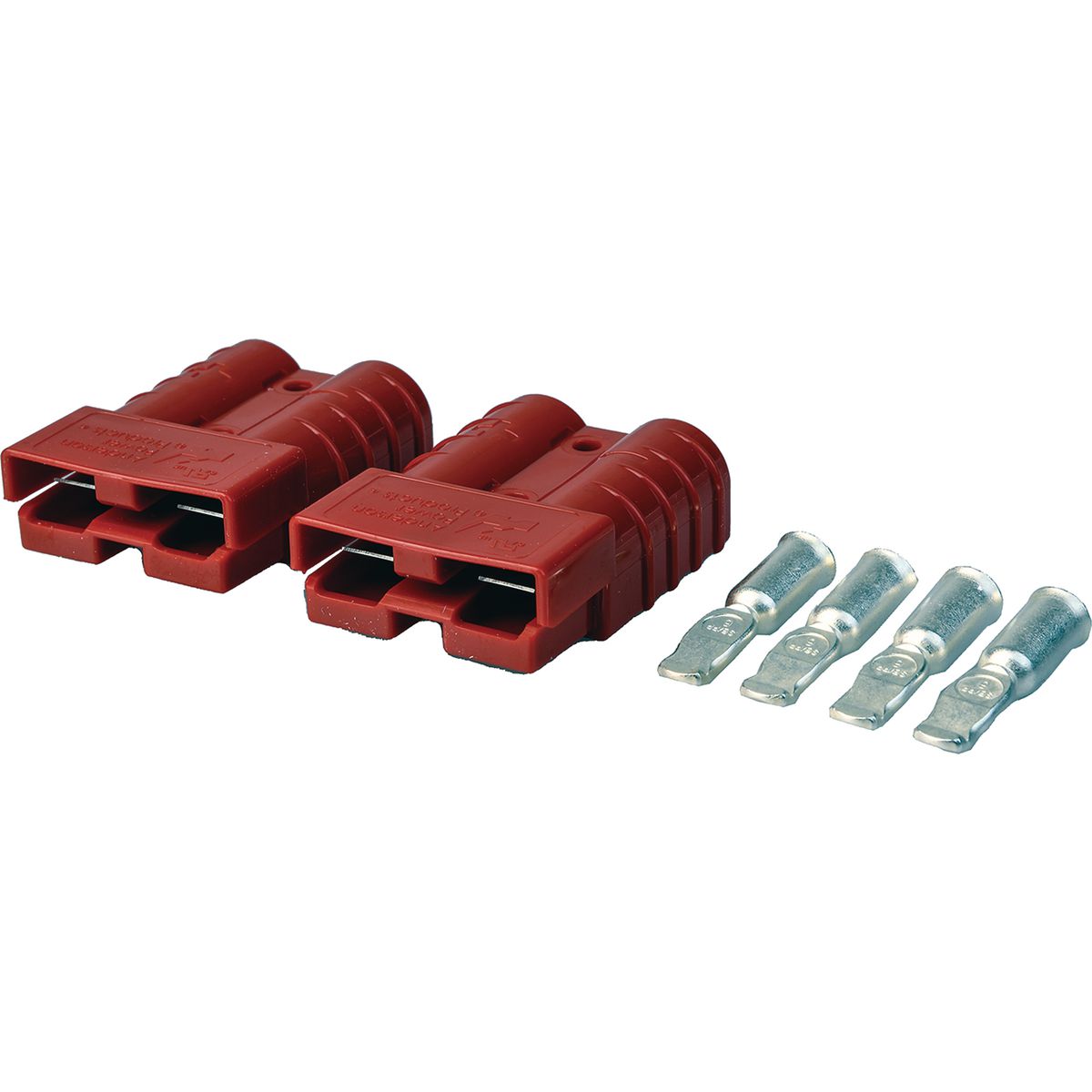 OEX 50A Anderson Connector Red - 5 Pairs With Terminals ACX2761B