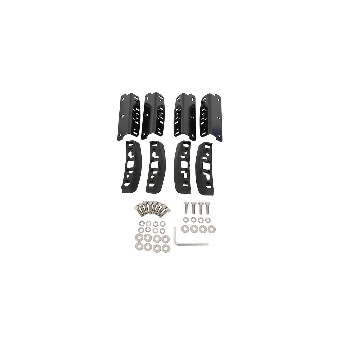 Rhino Rack Base Kit Jeep Compass 2018 (4Pcs) RCP64-BK