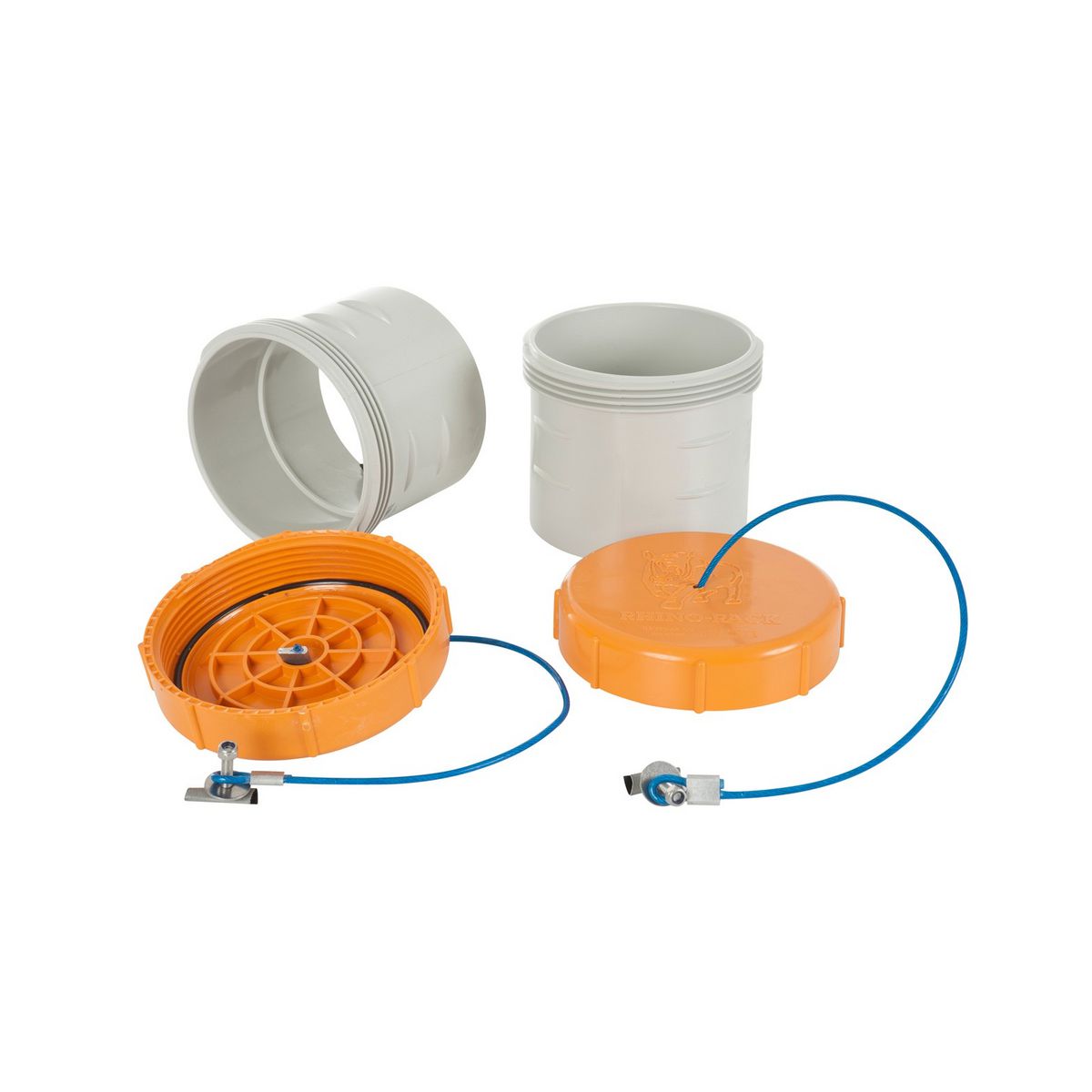 Rhino Rack 100mm End Cap Sets (2 X Bcw, 2 X P005) BEC