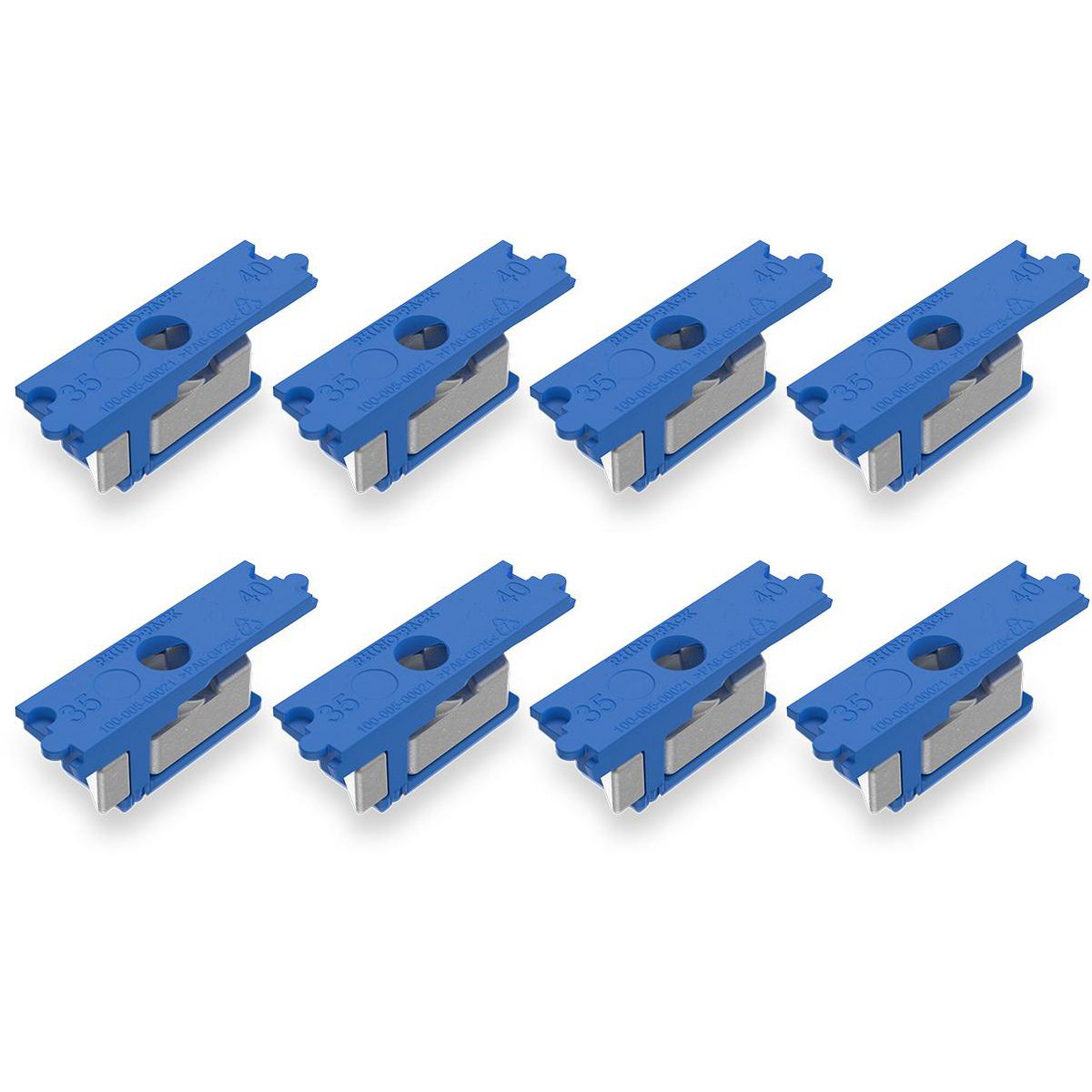 Rhino Rack Zwifloc Channel Nuts 8 Pack HSIT