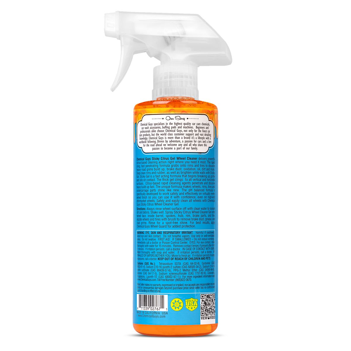 Chemical Guys Sticky Citrus Gel Wheel And Rim Cleaner 473ml CLD10516