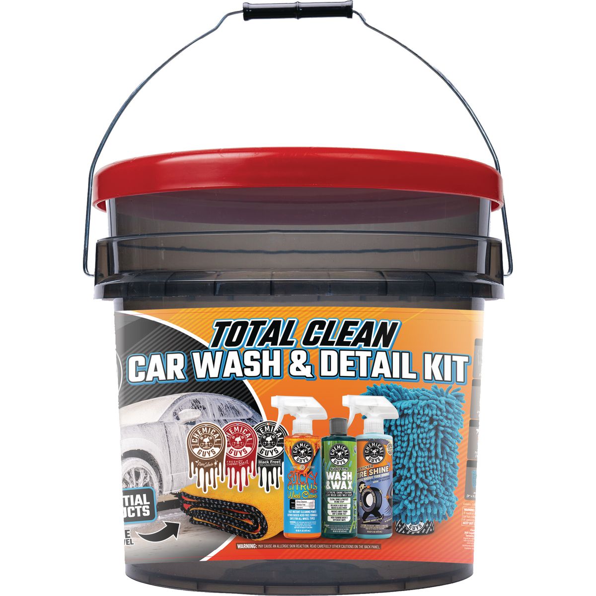 Chemical Guys Total Clean Car Wash & Detail Kit HOL411