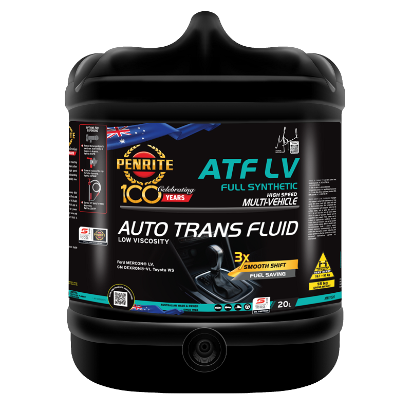 Penrite ATF LV Multi Vehicle Auto Trans Fluid Full-Syn 20L ATFLV020