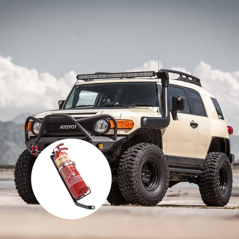 Kap Industries Fire Extinguisher Bracket to suit FJ Cruiser - KI-FJ