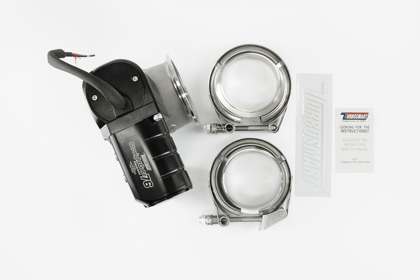 Turbosmart eSG76 Electronic StraightGate Black TS-0567-1002