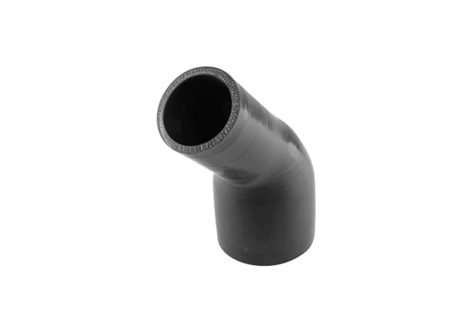 Turbosmart 45 Reducer Elbow 2.00"-3.00" (Black)