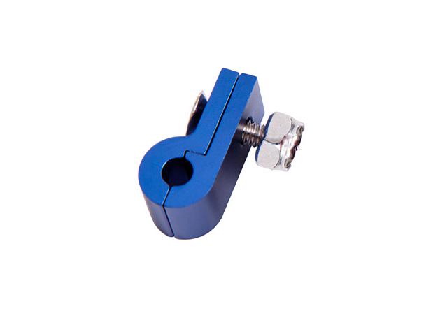 Aeroflow AF157-10 Billet P Style Clamp -8 Hose Blue 16mm ID or 5/8" ID