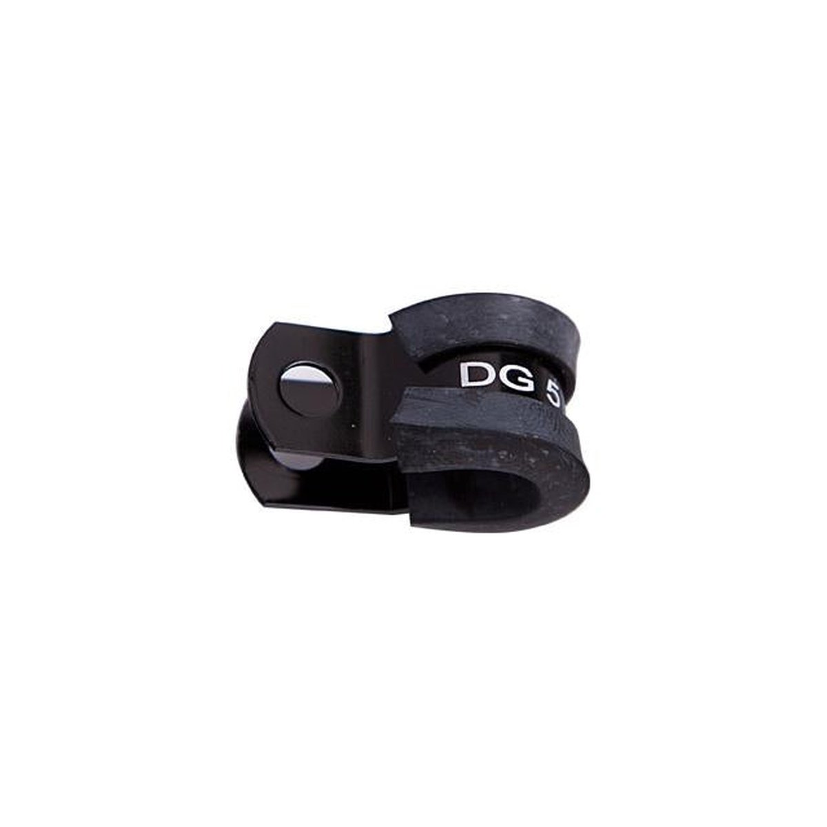 Aeroflow AF158-05BLK Cushioned P Clamps -5AN 10Pk Black 8mm ID or 5/16" ID
