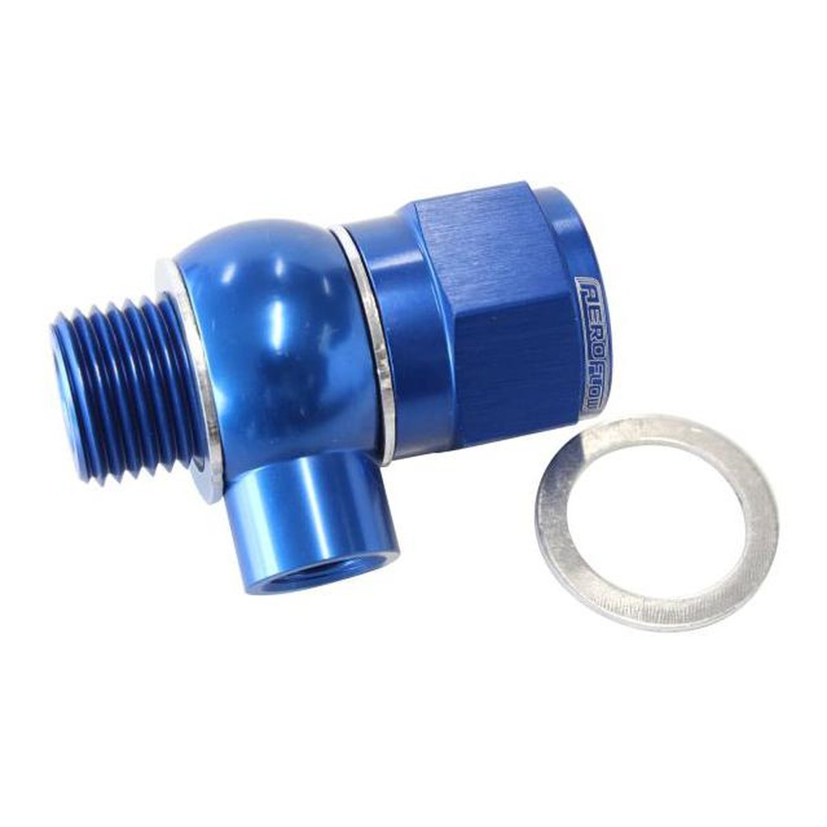 Aeroflow AF166-05-02 Oil Pressure Adapter Allows 1/8" Npt Aux Port Fits LS Chev