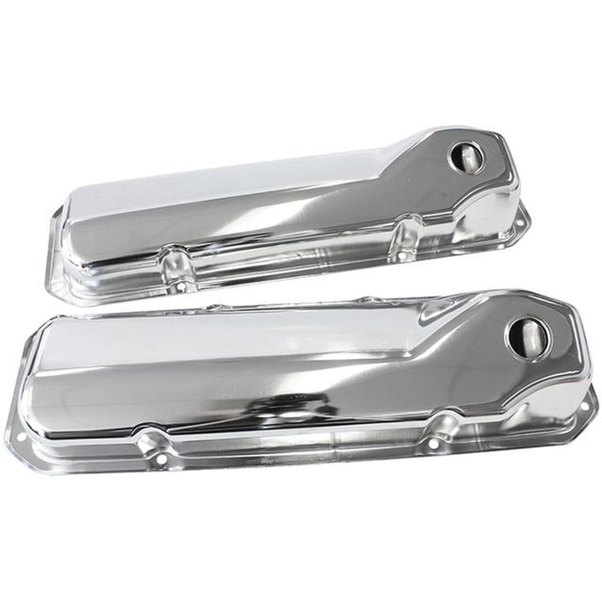 Aeroflow AF1821-5051 Valve Cover Chrome Without Logo Fits Ford 302-351C Sbf