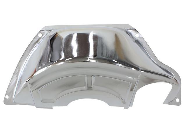 Aeroflow AF1827-3002 Trans Dust Inspection Cover Chrome Fits Gm Powerglide