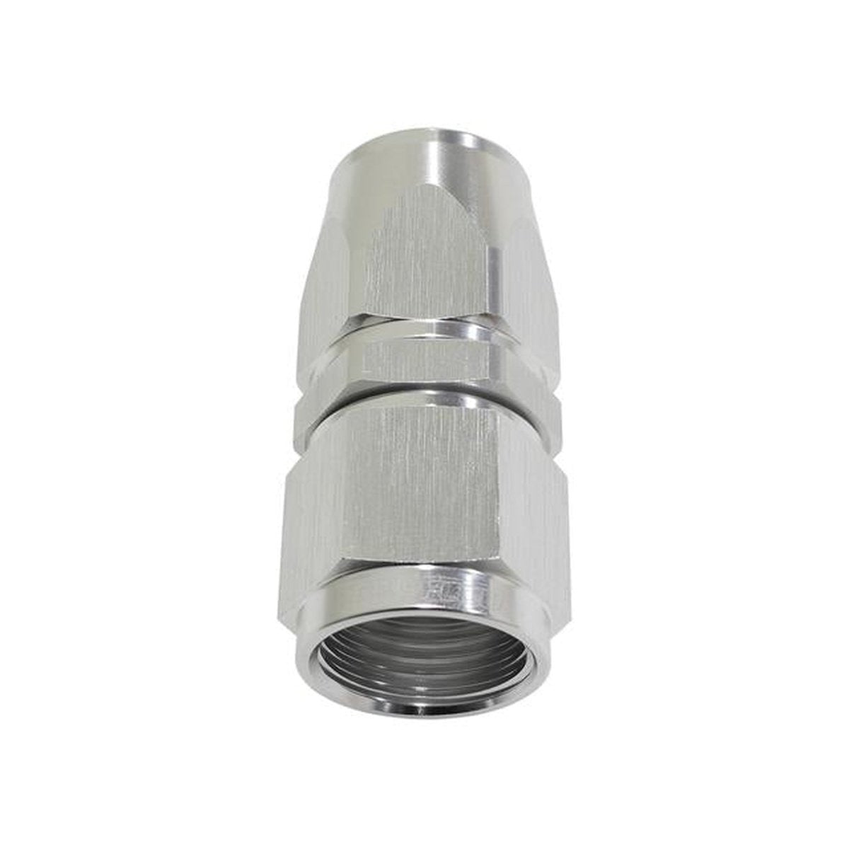 Aeroflow AF201-03DS Alloy Straight Hose End -3AN Silver Swivel Nut Suits Teflon AF201-03DS