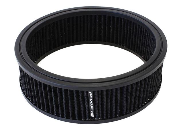 Aeroflow AF2041-3530 Round Air Filter 9" X 2-3/4" Washable Cotton Element