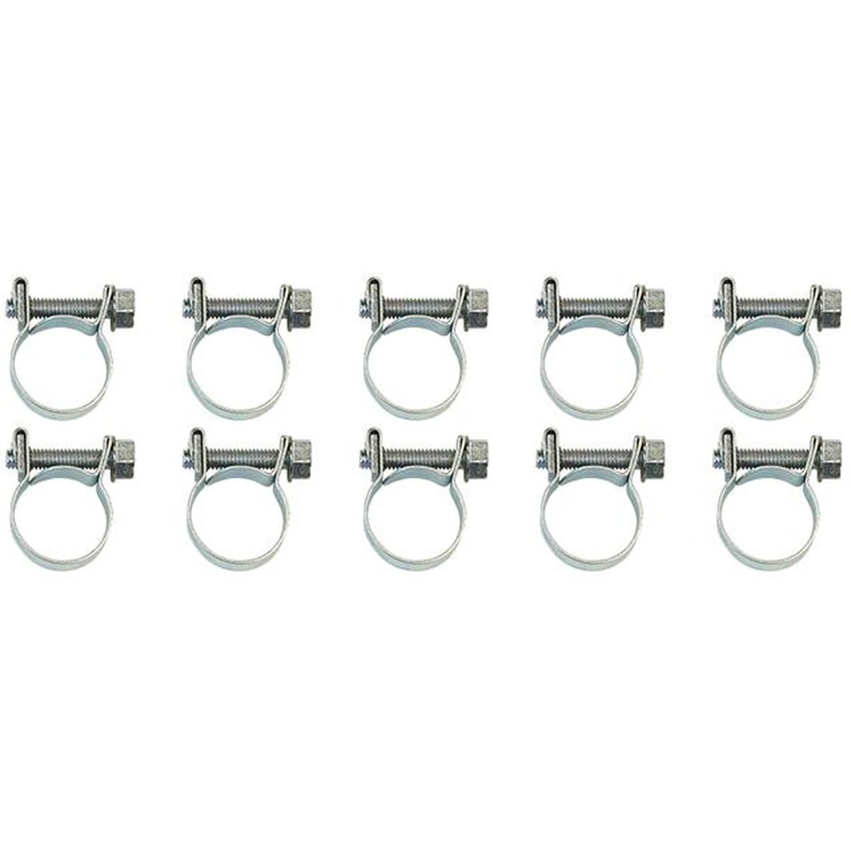 Aeroflow AF26-0911 9-11mm EFI Hose Clamp - 1/4" 10 Pieces Per Pack