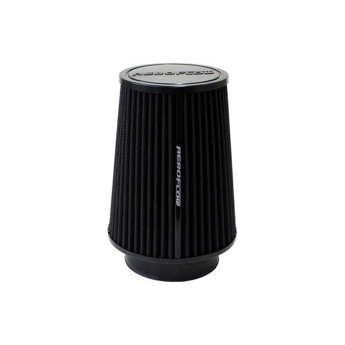 Aeroflow AF2711-1015 4" Clamp-On Round Filter 5.9" O.D, 7.3" High Black