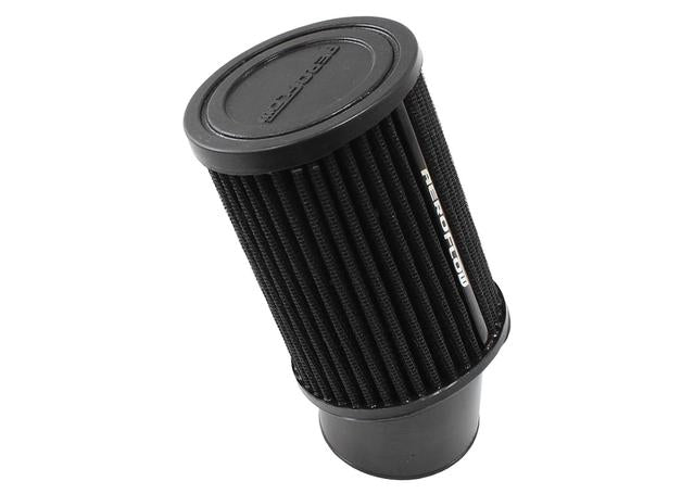 Aeroflow AF2711-1760 2-7/16" Clamp-On Tapered Filter 3.75" OD, 5" High Black