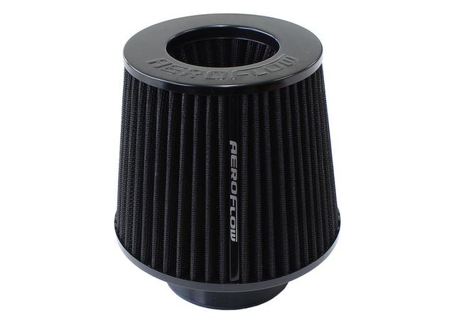 Aeroflow AF2711-3003 3" Inverted Tapered Filter 5.25-6" OD, 5" High Black