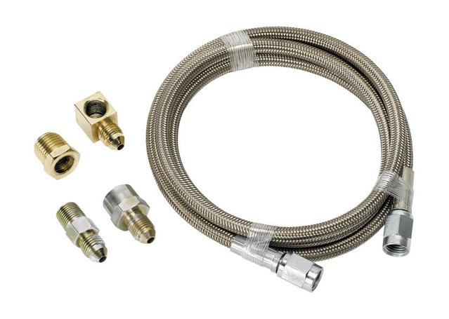 Aeroflow AF30-3003 -3AN X 3Ft Braided SS Line Kit With Fittings Included
