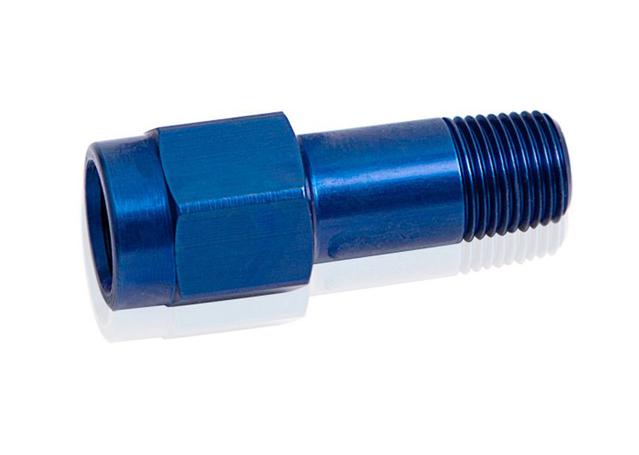 Aeroflow AF372-04 1/4" Npt Extension Blue Male To Female