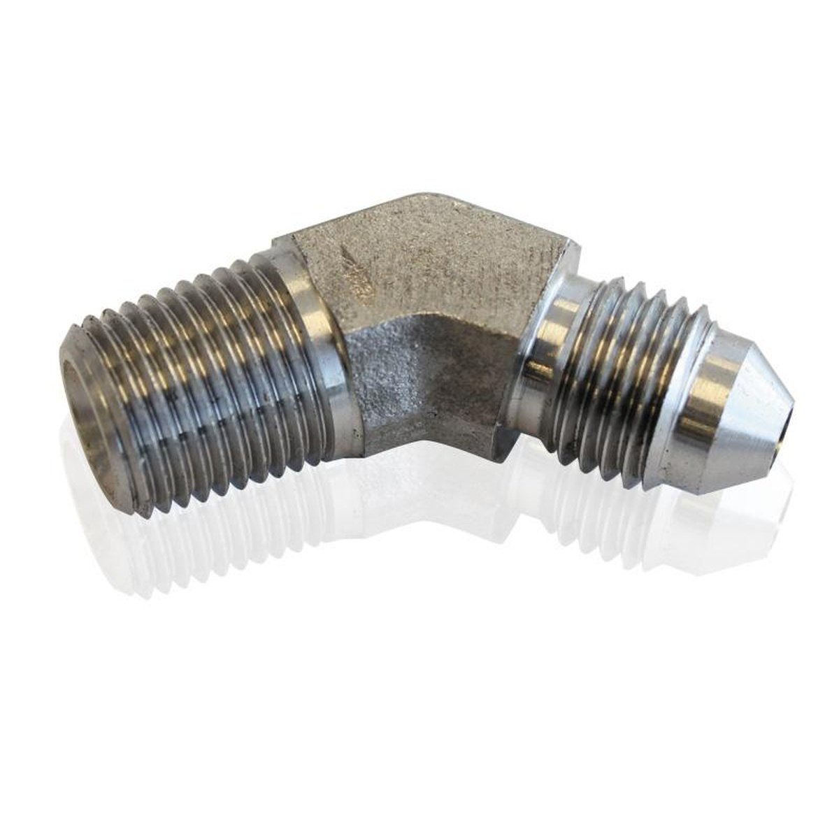 Aeroflow AF382-04 S/S 45Deg 1/8" Npt To -4an