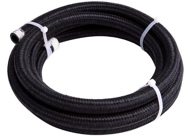 Aeroflow AF450-12-1m 450 Series Black Braided -12AN 1m (24.5mm OD)