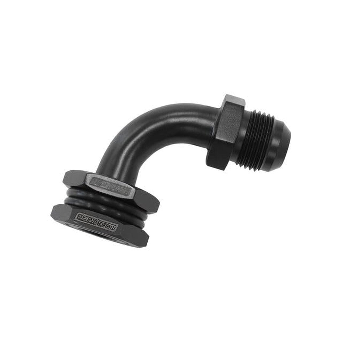 Aeroflow Turbo Drain Adapter Male -10AN 90Degree