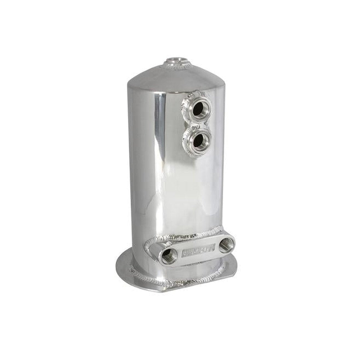 Aeroflow AF49-1024 Surge Tank 2.5L Spun Alloy Dual Feed Option 4 X -8orb