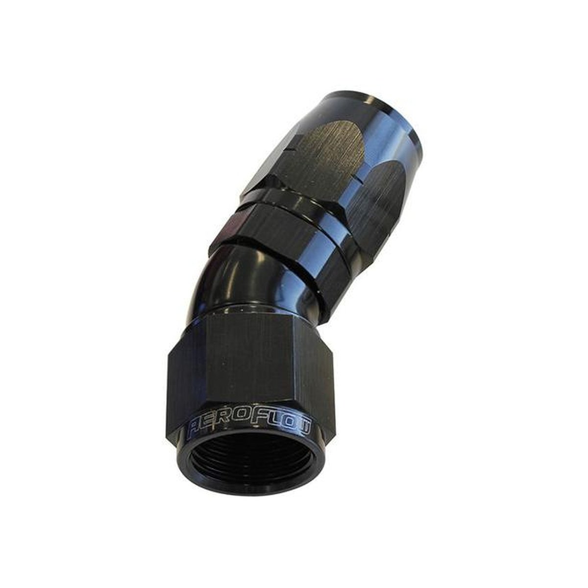 Aeroflow AF557-12-10BLK Alloy 30 Deg Hose End -12 Hose to -10AN Expander Hose End Bla AF557-12-10BLK
