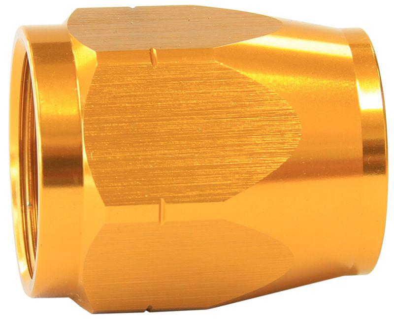 Aeroflow AF559-06DCG Gold Hose End Socket Cutter Style Fittings Only AF559-06DCG