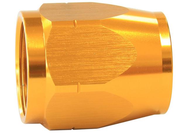 Aeroflow AF559-16DCG Gold Hose End Socket Cutter Style Fittings Only AF559-16DCG