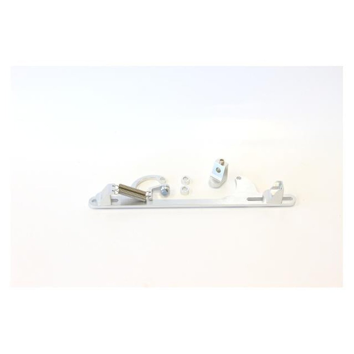 Aeroflow AF64-2001S Billet Throttle Cable Bracket Silver Suits 4150 Style