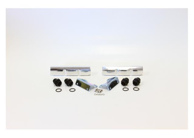 Aeroflow AF64-2058P Fuel Rail Kit Suits EJ20 Polished Top Feed