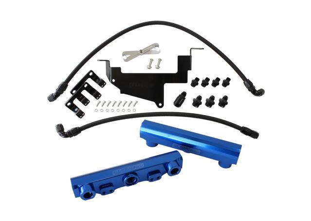 Aeroflow Fuel Rail Kit -8ORB Inlets / Outlets Scion Fits Toyota 86 / BRZ