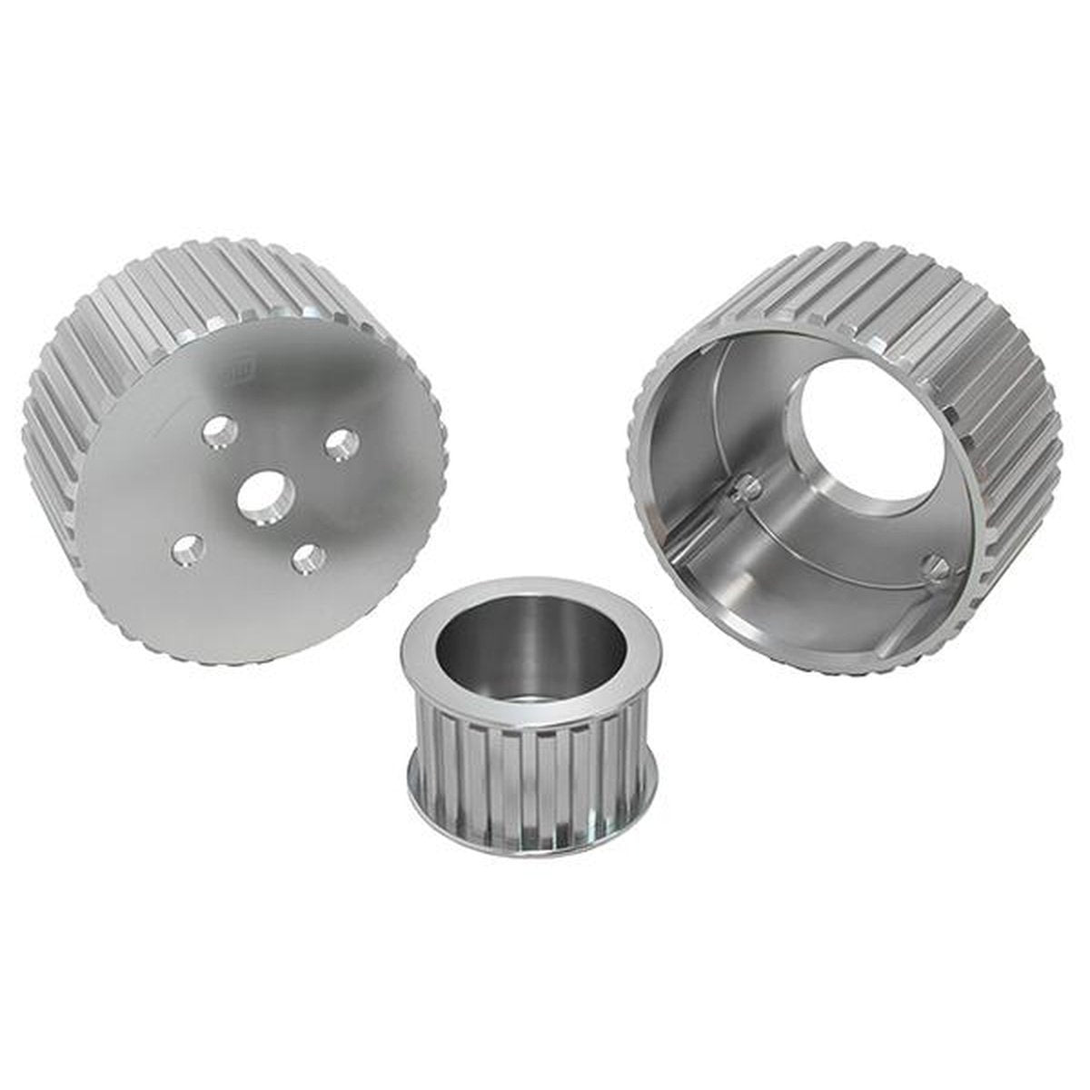 Aeroflow AF64-3003 Gilmer Drive Kit - Silver Fits Holden 253-308 V8