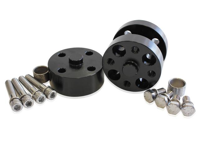 Aeroflow AF64-3040 Water Pump FAN Spacer Kit 1" Black Suits 5/8 or 3/4 Centre