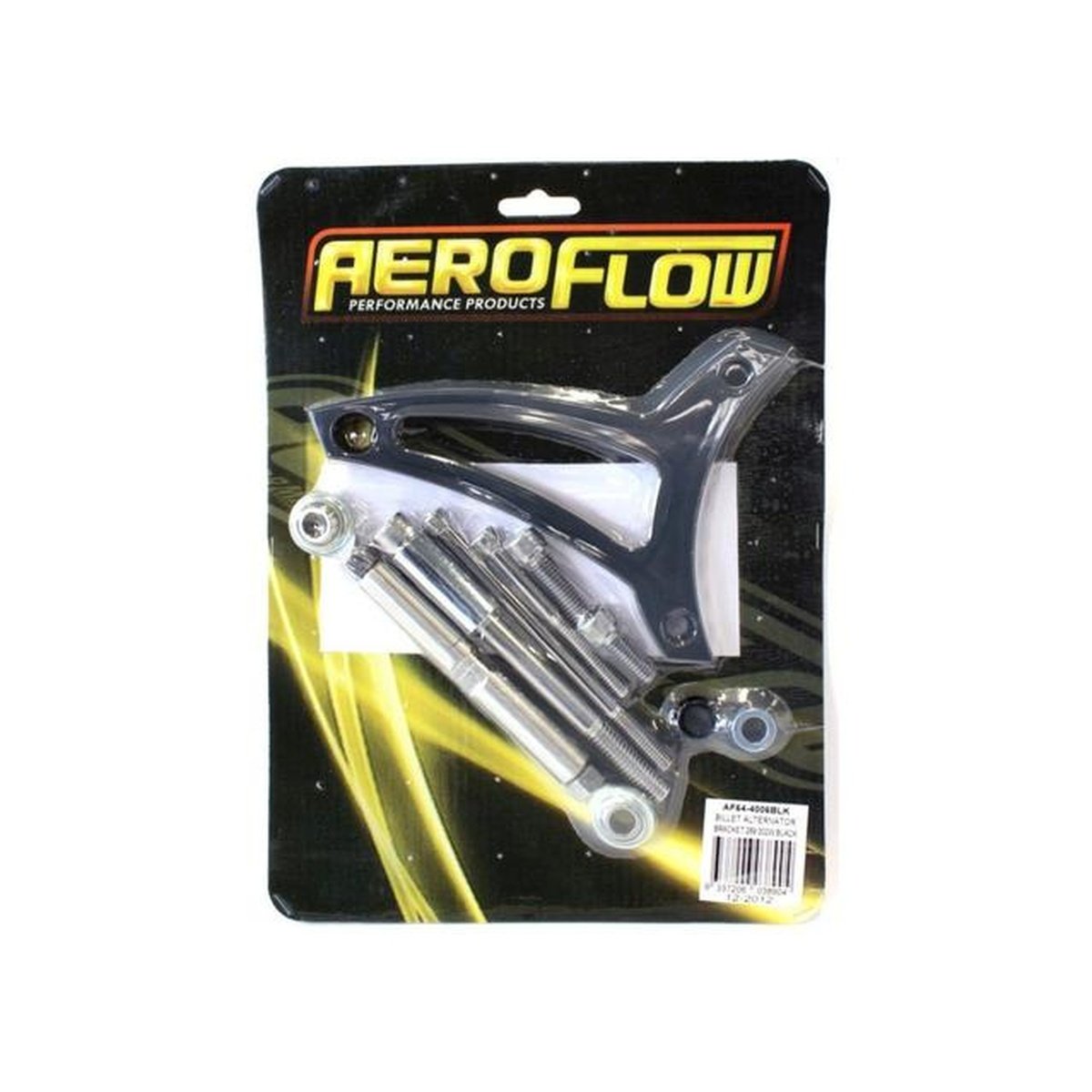 Aeroflow AF64-4006BLK Black Alternator Bracket Fits 289-302W