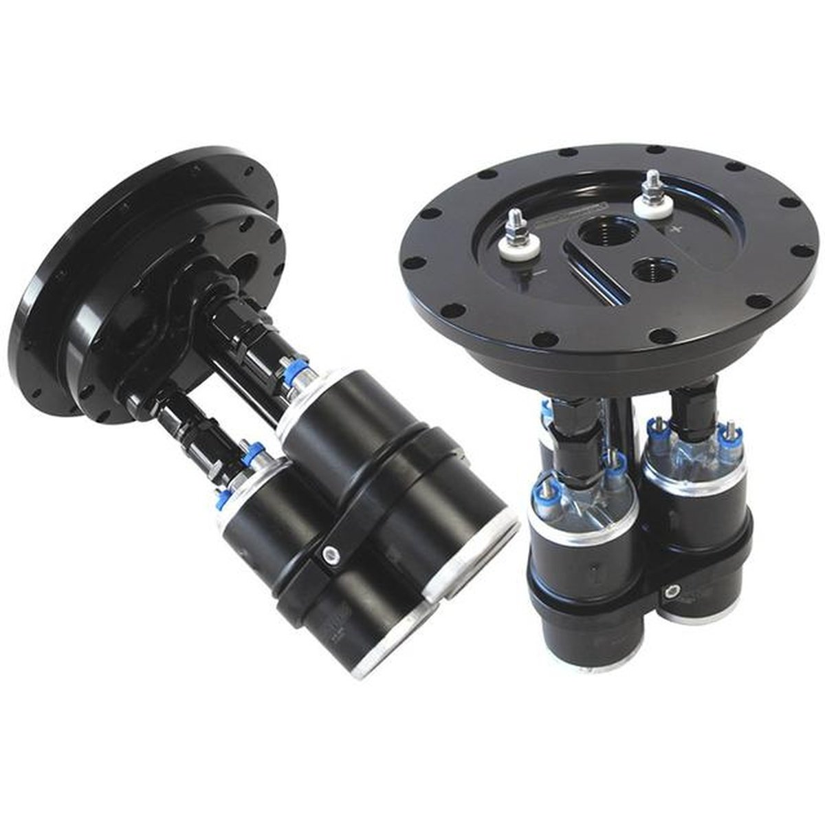 Aeroflow AF64-4050BLK Billet Triple Pump Hanger Weld Use 49-1013 Pumps