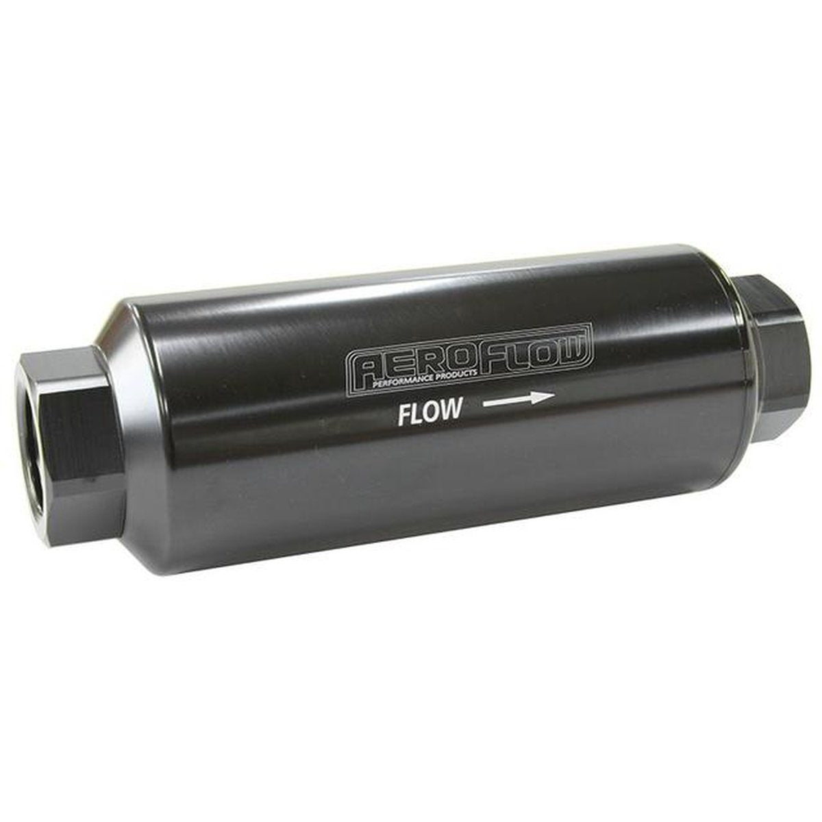 Aeroflow AF66-2044BLK-40 Pro Filter 40 Micron Black Female -12ORB 2"x5.5"