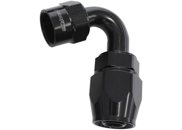 Aeroflow AF7024-06 -6AN 120 Degree Kryptalon Lightweight Big Bore 1 Piece AF7024-06