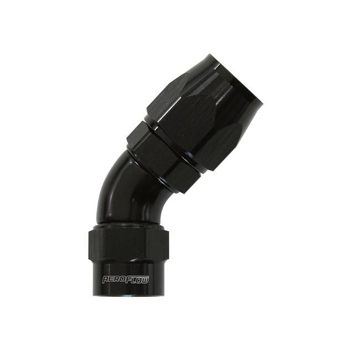Aeroflow AF7052-10 -10AN 45 Degree Kryptalon Full Flow Big Bore 1 Piece AF7052-10