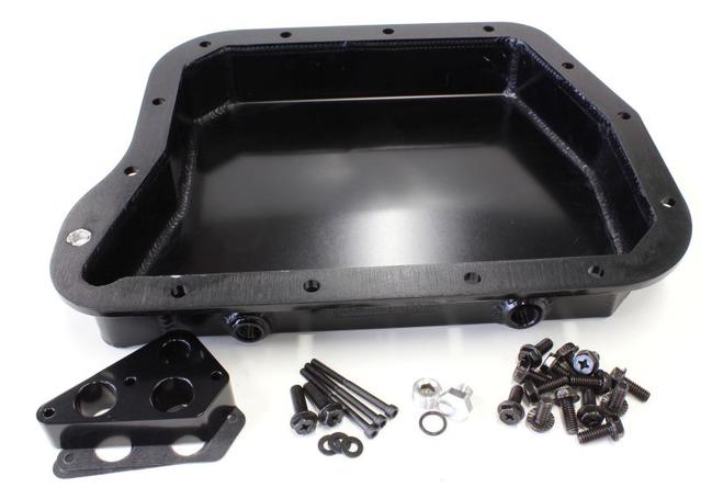 Aeroflow AF72-3004BLK 2.33 Deep Fabricated Trans PAN Inc Filter Extension Black Fits Chrysler 727